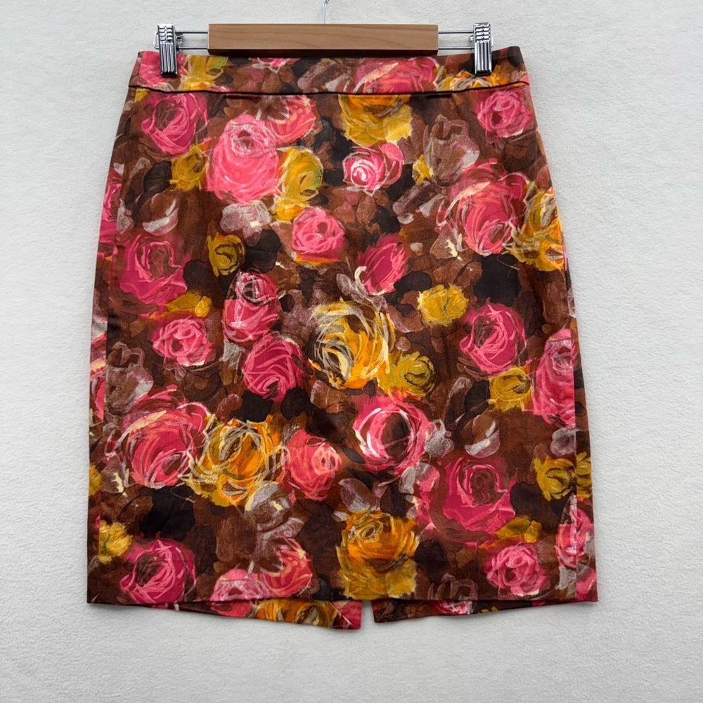 J. Crew Women’s 4 Skirt Knee Cotton Stretch Pencil